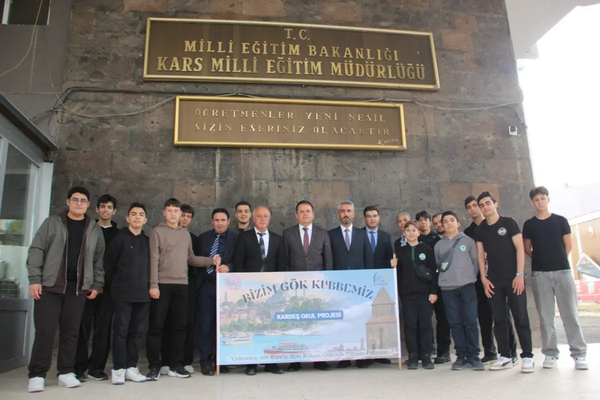 Kars’ta “Bizim Gökkubbemiz” Kardeş Okul Projesi buluşması