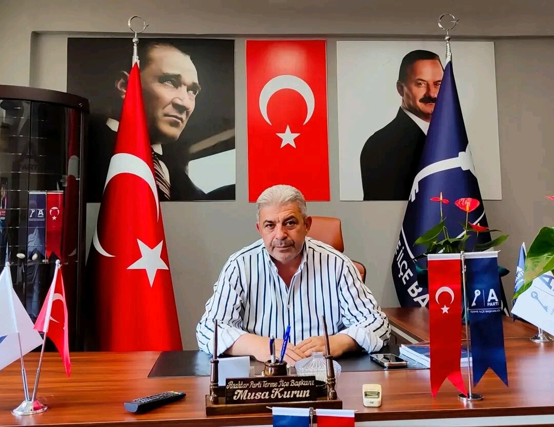 Anahtar Parti Terme İlçe Başkanlığı 1. Olağan Kongresi yoğun katılım ve coşkuyla gerçekleşti