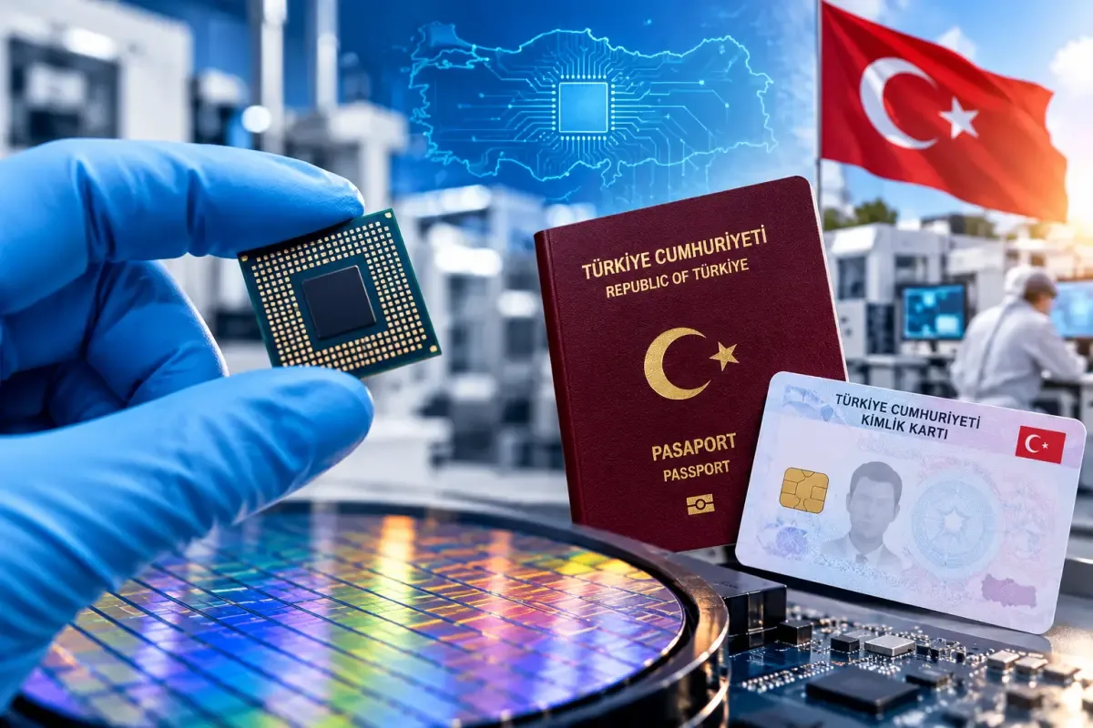 Kimlik ve pasaport çipleri Türkiye’de üretilecek