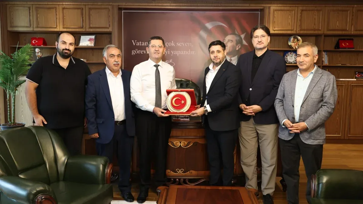 Bağımsız Medya ve Gazeteciler Birliği’nden Çekmeköy Belediye Başkanı Çerkez’e ziyaret