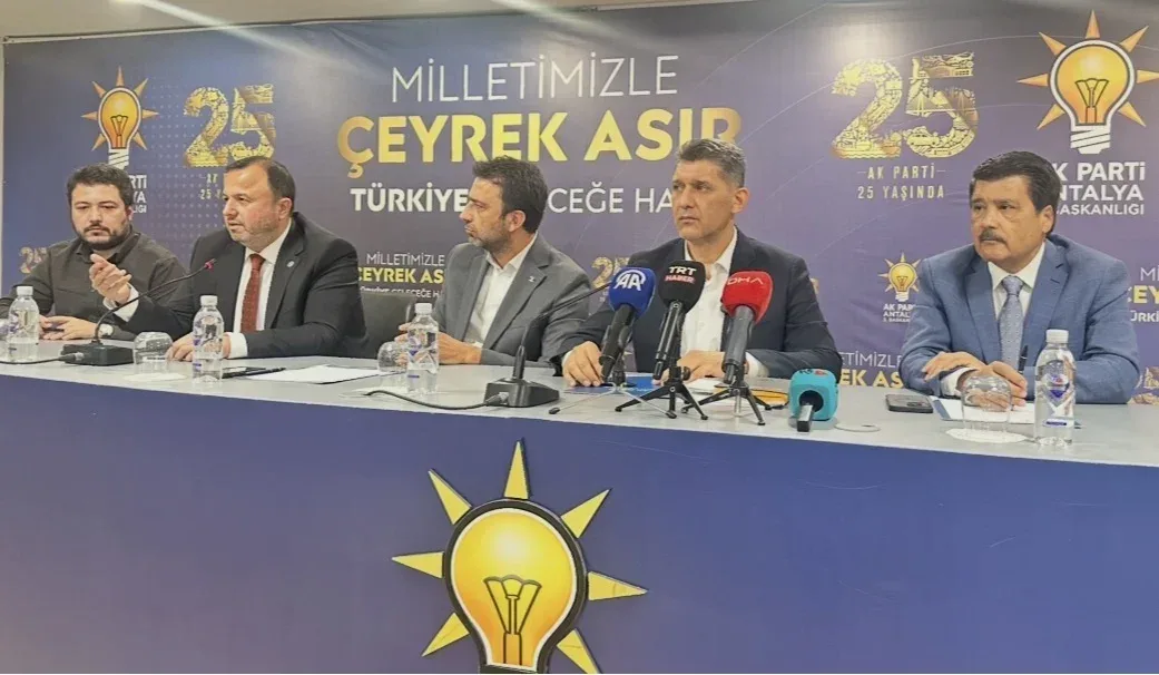 AK Parti Antalya İl Başkanı Çetin: Antalya’nın bir kuruşunun hesabı sorulur