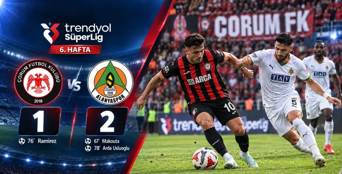 ARCA Çorum FK evinde Alanyaspor’a yenildi