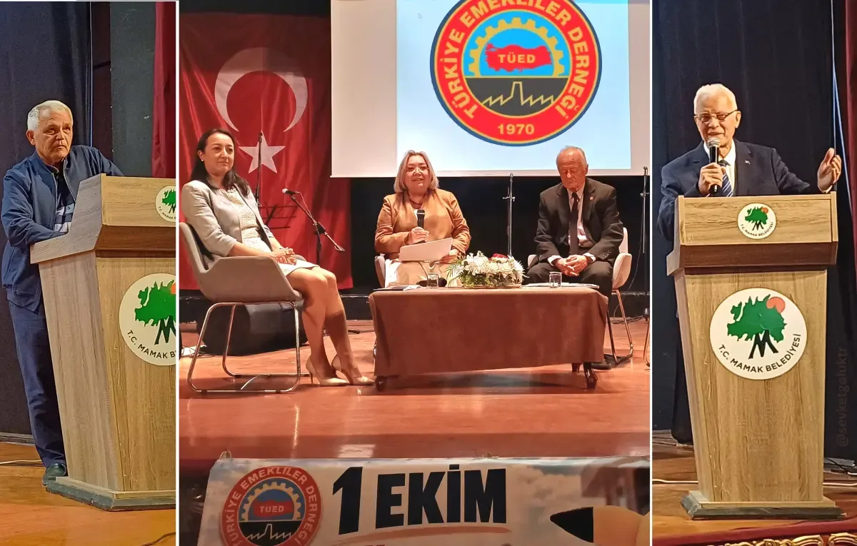 TÜED Ankara'da 1 Ekim Dünya Yaşlılar Günü kutlama etkinliği düzenledi