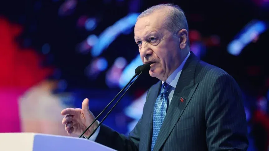 Cumhurbaşkanı Recep Tayyip Erdoğan konuşuyor