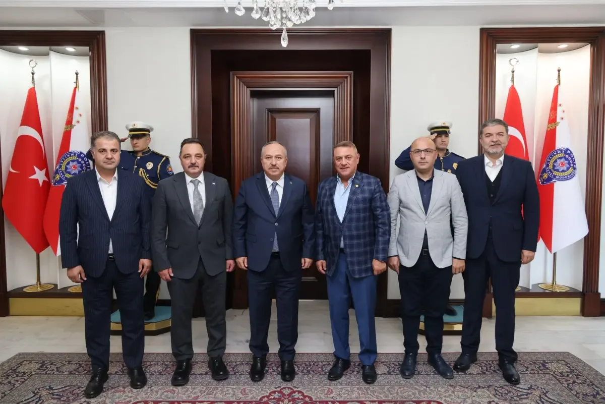 TİMBİR heyetinden Emniyet Genel Müdürü Fidan’a ziyaret