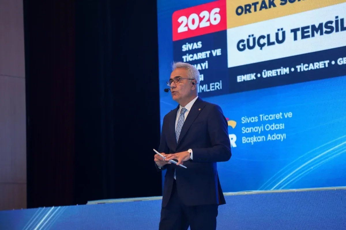 Sivas STO Başkanı Zeki Özdemir yeni dönem projelerini ve adaylarını tanıttı