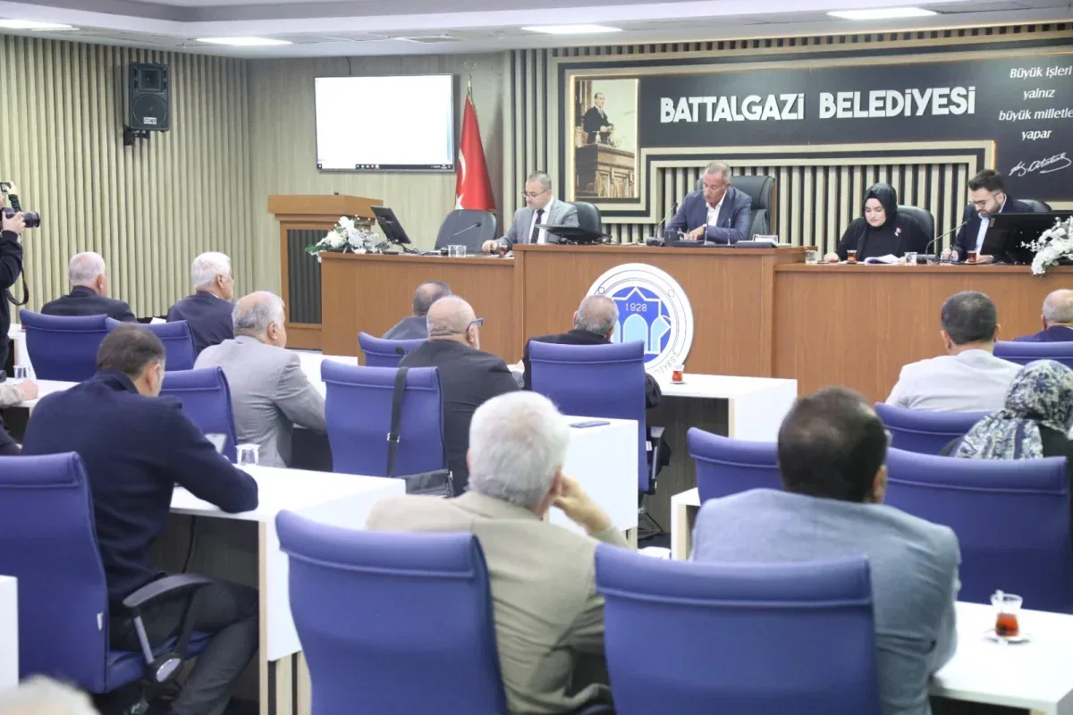 Battalgazi Belediye Meclisi’nde 9 gündem maddesi görüşüldü