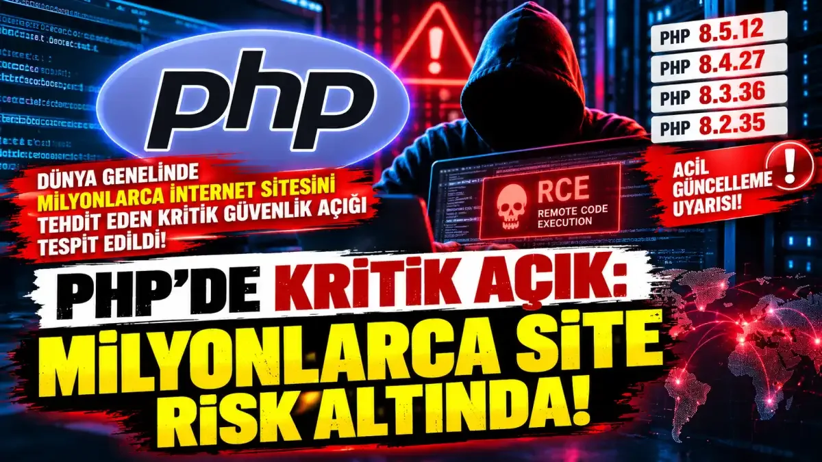 PHP'de iki kritik güvenlik açığı: Güncelleme uyarısı