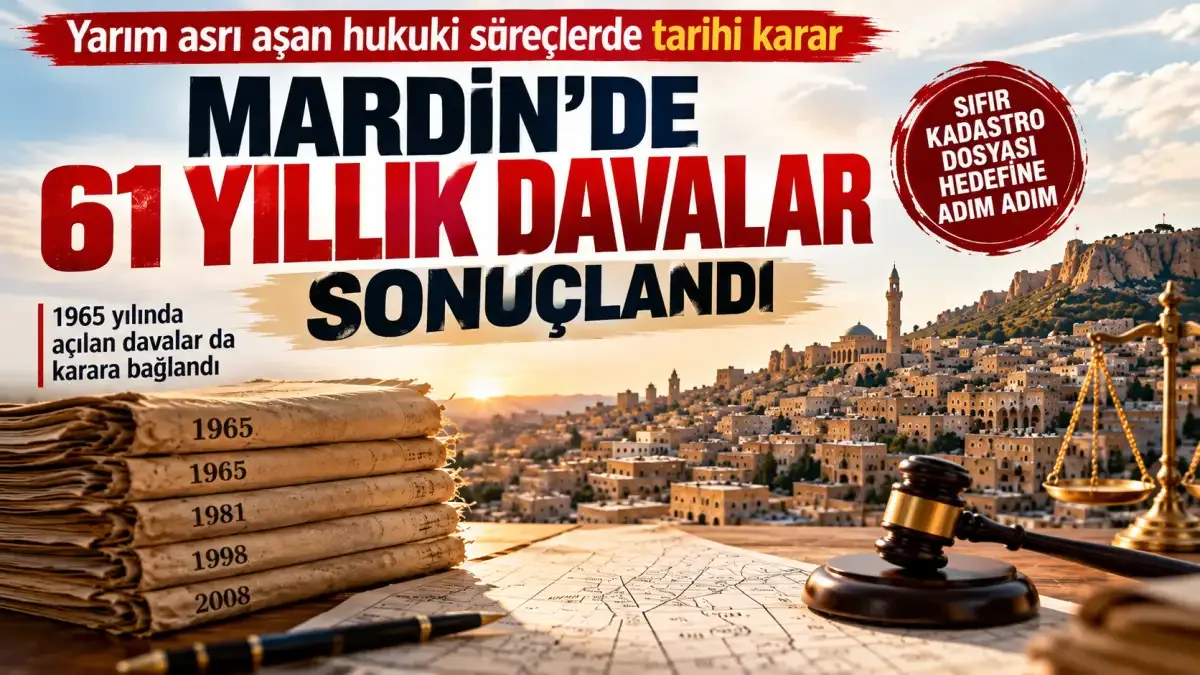 Sıfır kadastro dosyası hedefine adım adım yaklaşılıyor