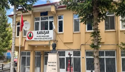 Karaşar Dernek binası, belediye başkanı tarafından açıldı