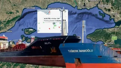Silivri açıklarında batan gemideki 10 mürettebat için arama 13. gününde