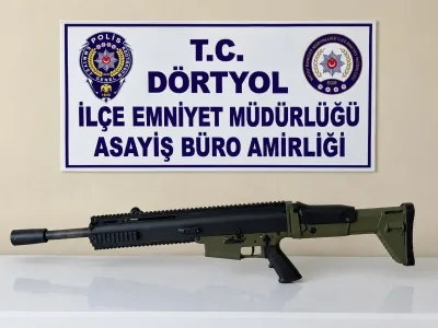 Silahla tehdit suçundan aranan şahıs Dörtyol’da yakalandı