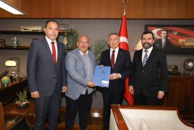 TİGAD’dan Türkiye Gazeteciler Birliği projesi için TBMM’de temas