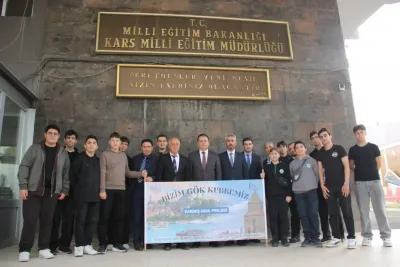 Kars’ta “Bizim Gökkubbemiz” Kardeş Okul Projesi buluşması